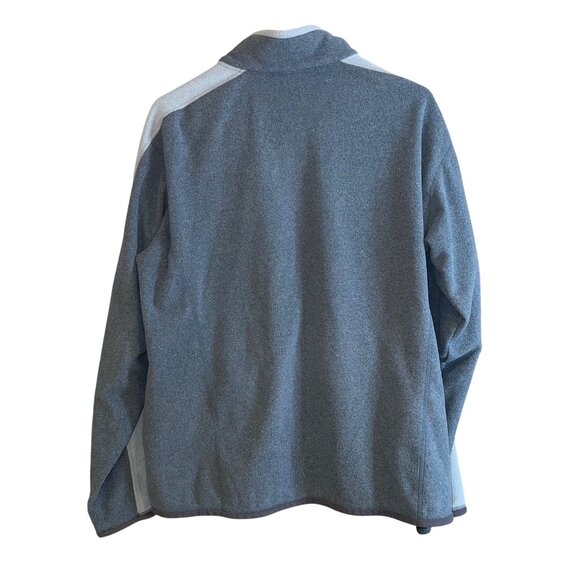 Patagonia Mens Jacket Size Large Gray Full Zip Long Sleeve Fleece Pockets - Picture 8 of 8